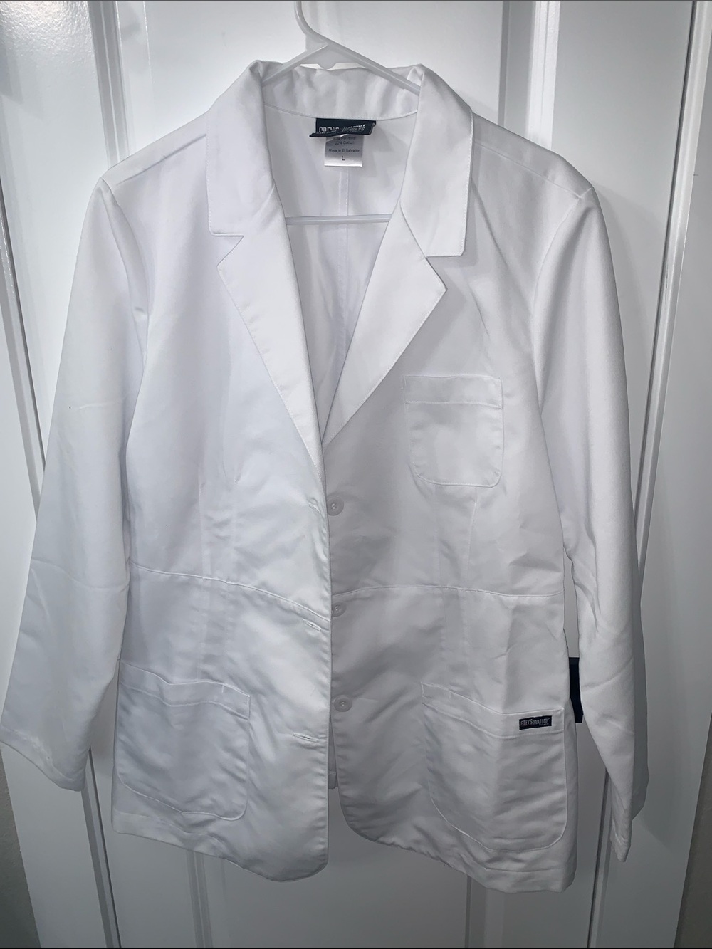 Grey's Anatomy White Professional Medical Coat
